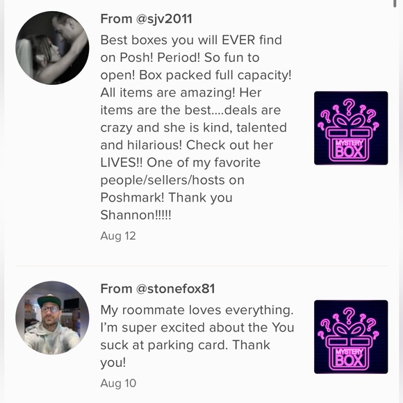 What’s in this mystery box? I DUNNO CUZ ITS A MYSTERY - Picture 6 of 6